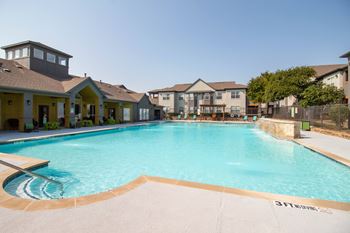 Pool with sundecks